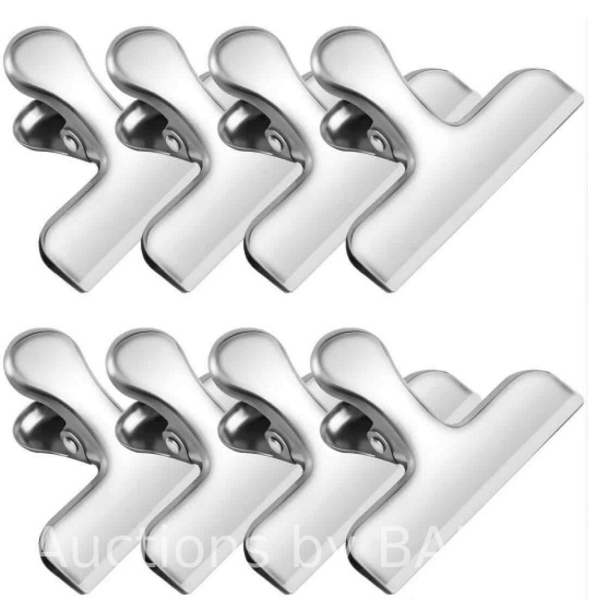 Chip Clips 11 pcs Stainless Steel Chip clips
