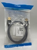 USB to USB Cable, Data Transfer USB3.0 males to male Cable Double End USB Cord for Camera Enclosu...
