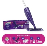 Swiffer WetJet Hardwood and Floor Spray Mop Multi Surface, All-in-One Mopping Cleaner Starter Kit