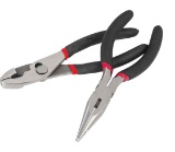 Hyper Tough 2-Piece 6-inch Pliers Set with Slip-Joint and Long Nose Pliers