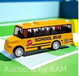 School Bus Model Alloy Car Model Alloy Toy Car Car Ornament Boys Toy Car Sprint Car 1:24 Kids Car