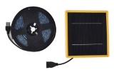 Solar Plant Grow Light LED Plant Powered Growth Light Strip Full Spectrum Dimmable for Garden