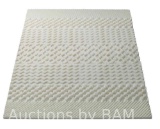 Mainstays 1.25 7-Zone Foam Mattress Topper, Twin/Twin-XL