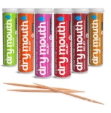 Xero Picks Dry Mouth Relief - Variety - Infused Flavored Toothpicks - 120 Picks - 6 Pack