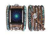 Wearlizer Boho Beads Band Compatible with Apple Watch Band Ultra (49mm), Series 8/7(41/45mm), Ser...