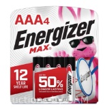 Energizer Max AAA Batteries (4 Pack), Triple A Alkaline Batteries