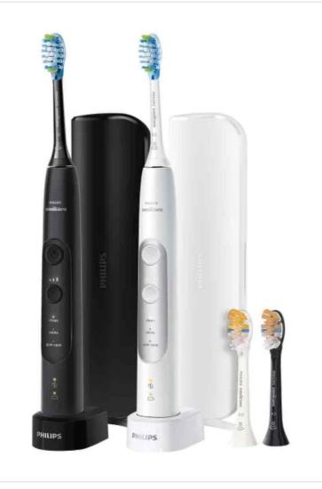 Philips Sonicare Professional Clean Rechargeable Electric Toothbrush, 2-pack