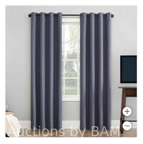SunSmart Total Blackout Lined Panel Pair with Grommets