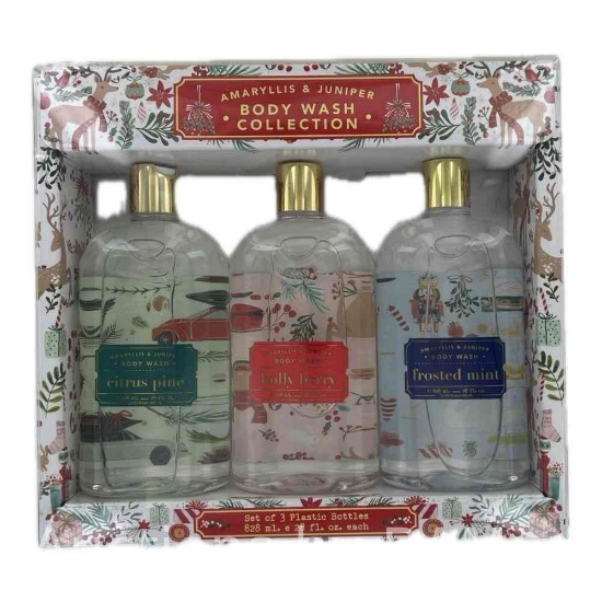 Home + Body Amaryllis & Juniper Body Wash Collection