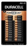 Duracell Coppertop Alkaline AA Batteries, 40-count