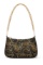 ALAZA Abstract Gold Roses Flower on Black Background Shoulder Bag Purse for Women Tote Handbag