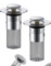 Bathroom Sink Drain Stopper - Pop Up Drain Plug with 4 Replacement Filters Basket, Removable
