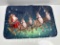 Christmas Rugs Santa Claus Area Rug for Bedroom Living Room Anti-Slip Indoor Christmas Runner Rug