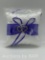 Bridal Wedding Ceremony Ring Bearer Pillow Cushion Crystal Double Colour Heart
