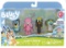 Bluey Friends Figure 4-Pack, with Bluey, Coco, Honey, Snickers, Ages 3+, Toddler Toys