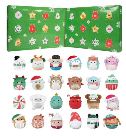 Squishmallows 24 Micromallows Holiday Advent Calendar