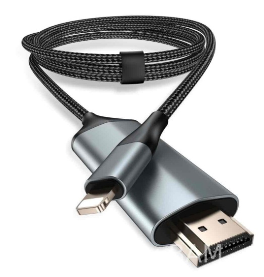 Lightning to HDMI Adapter HDMI Cable for iPhone to TV Compatible with iPhone14, 13, 12, 11 & YouT...