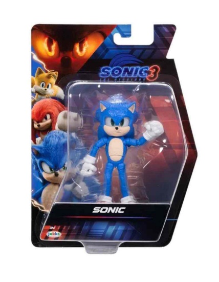Sonic The Hedgehog 3 Movie 5 inch Shadow Action Figure 20 Points of Articulation