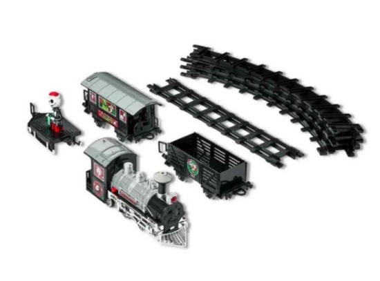 Disney, The Nightmare Before Christmas, Express Train Set, 12 Piece Set, Plastic, by Ruz