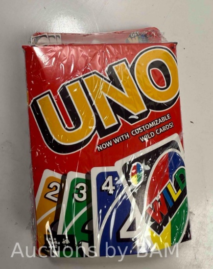 UNO Card Game for Kids, Adults & Family Game Night, Original UNO Game of Matching Colors & Numbers