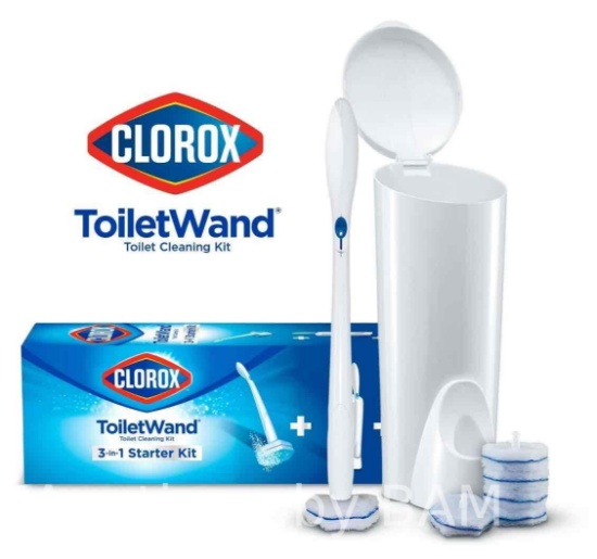 Clorox ToiletWand Disposable Toilet Bowl Brush Cleaner System