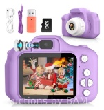 Sanmadrola Kids Camera Selfie Camera for Kids Christmas Birthday Festival Gifts for Girls Age 3-9...