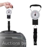 Protg Manual Travel Luggage Scale with Strap, 80lb Capacity, Metal - (4.5 x 3 x 1.2)