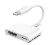 Lightning to HDMI Adapter,1080P Lightning to Digital AV Adapter for iPhone,iPad,iPod,Sync Screen