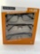 Design Optics by Foster Grant Dax Plastic Rectangle Reading Glasses +1.25, 3-pack