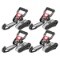 Cat Ratchet Tie Down Set, 4-Pack