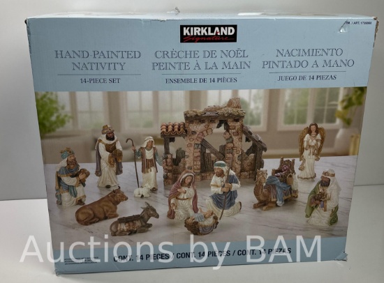 Kirkland Signature Hand Painted 14 Set Nativity
