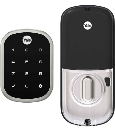 Yale Security Deadbolt Lock, Connected Entry Door Lock with Degital Keypad Touchscreen for Code and