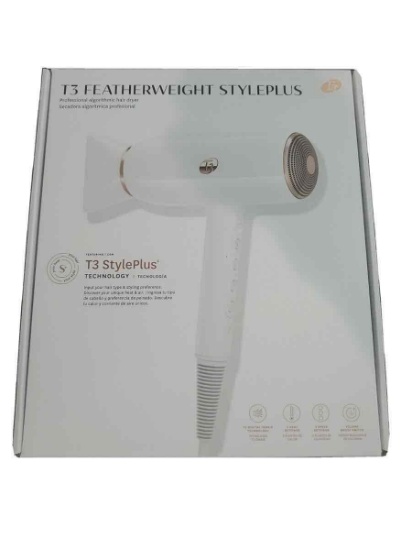 T3 Featherweight StyleMax 1875W Hair Dryer - White & Rose Gold