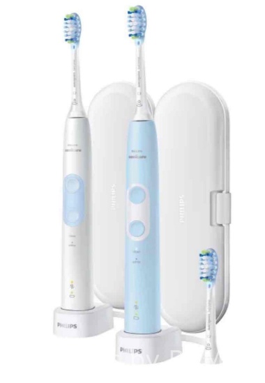 Philips Sonicare Optimal Clean Rechargeable Electric Toothbrush , 2- Pack