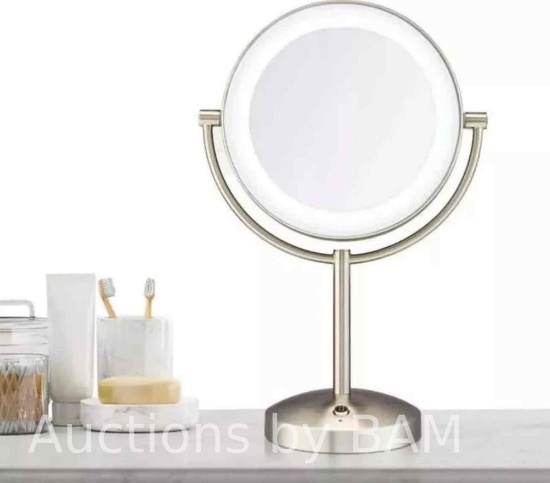 Conair LED Double-Sided 1x/10x Vanity Mirror