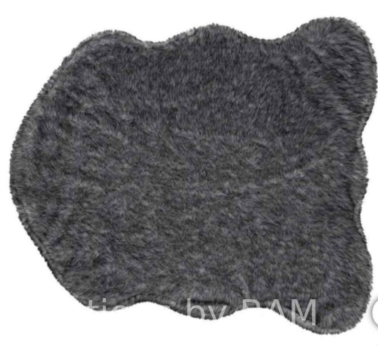 Brentwood Originals Faux Fur Memory Foam Pet Mat 35 x 40 inches