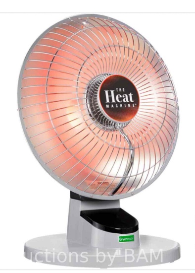 Greenmade The Heat Machine Parabolic Heater