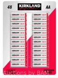 Kirkland Signature Alkaline AA Batteries 48-count