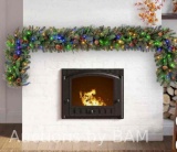 9 Feet Pre-Lit LED Greenery Artificial Garland