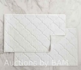Welhome Geometric Tub Mats 2-Pack