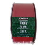 Kirkland Signature 2.5 in Wired Edge Red Ribbon
