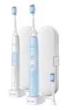 USED Philips Sonicare Optimal Clean Rechargeable Electric Toothbrush , 2- Pack