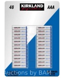 Kirkland Signature Alkaline AAA Batteries, 48-Count