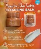 Purlisse Pumpkin Chai Latte Clensing Balm Set 3.4 oz and 0.4 fl oz