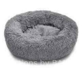 Extra Large Dog Cat Pet Calming Bed Comfy Fluffy Donut Dog Beds Round Soft Plush