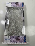 GE LED 100 lights Glitter Gem Garland 9ft