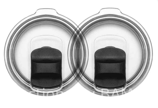 Magnetic Spill Proof Tumbler Lid - Compatible/Replacement for Yeti Rambler, Zark Trail, Old Style
