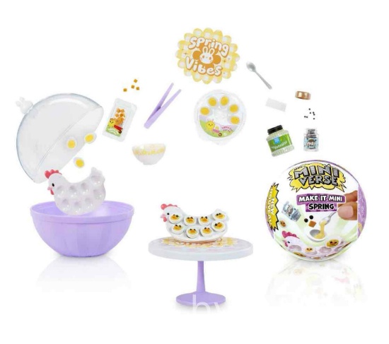 Make It Mini Make It Mini Spring - MGAs Miniverse, Spring, Easter, Blind Pack, DIY, Resin, Replica