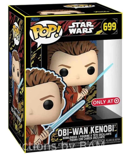 Funko Retro Obi-Wan Kenobi Pop! Vinyl Bobblehead Limited Edition