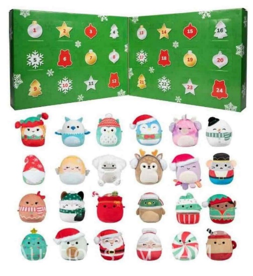Squishmallows 24 Micromallows Holiday Advent Calendar